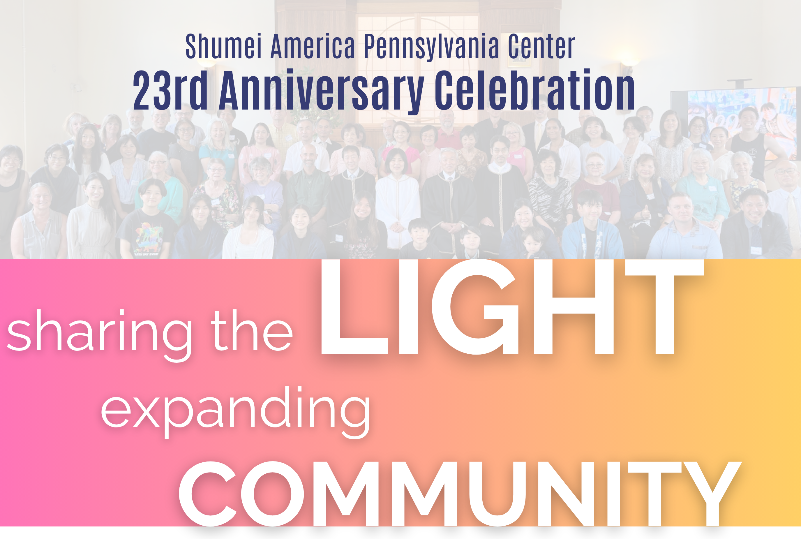 Shumei America Pennsylvania Center 23rd Anniversary