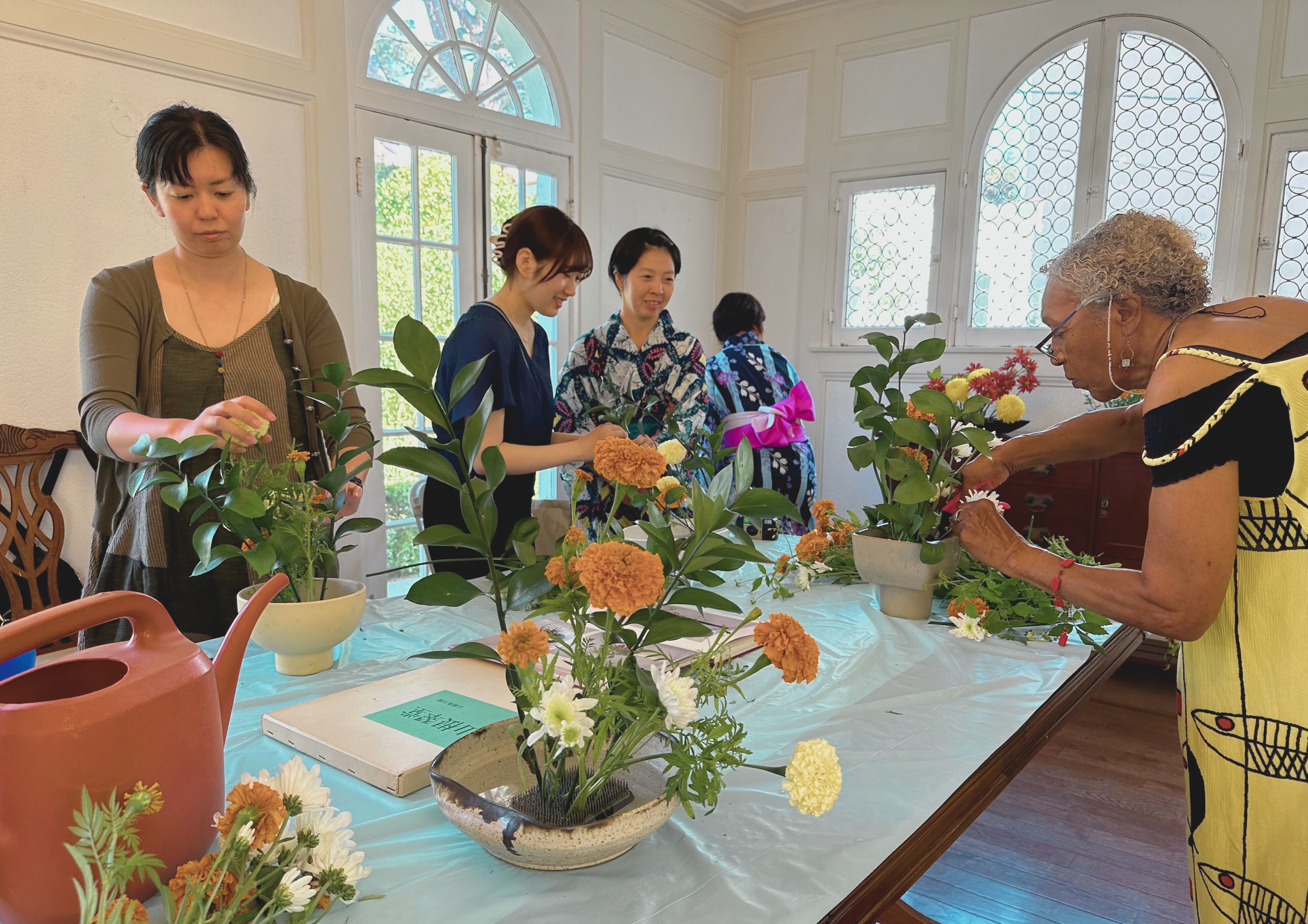 Ikebana Class at Hollywood Center