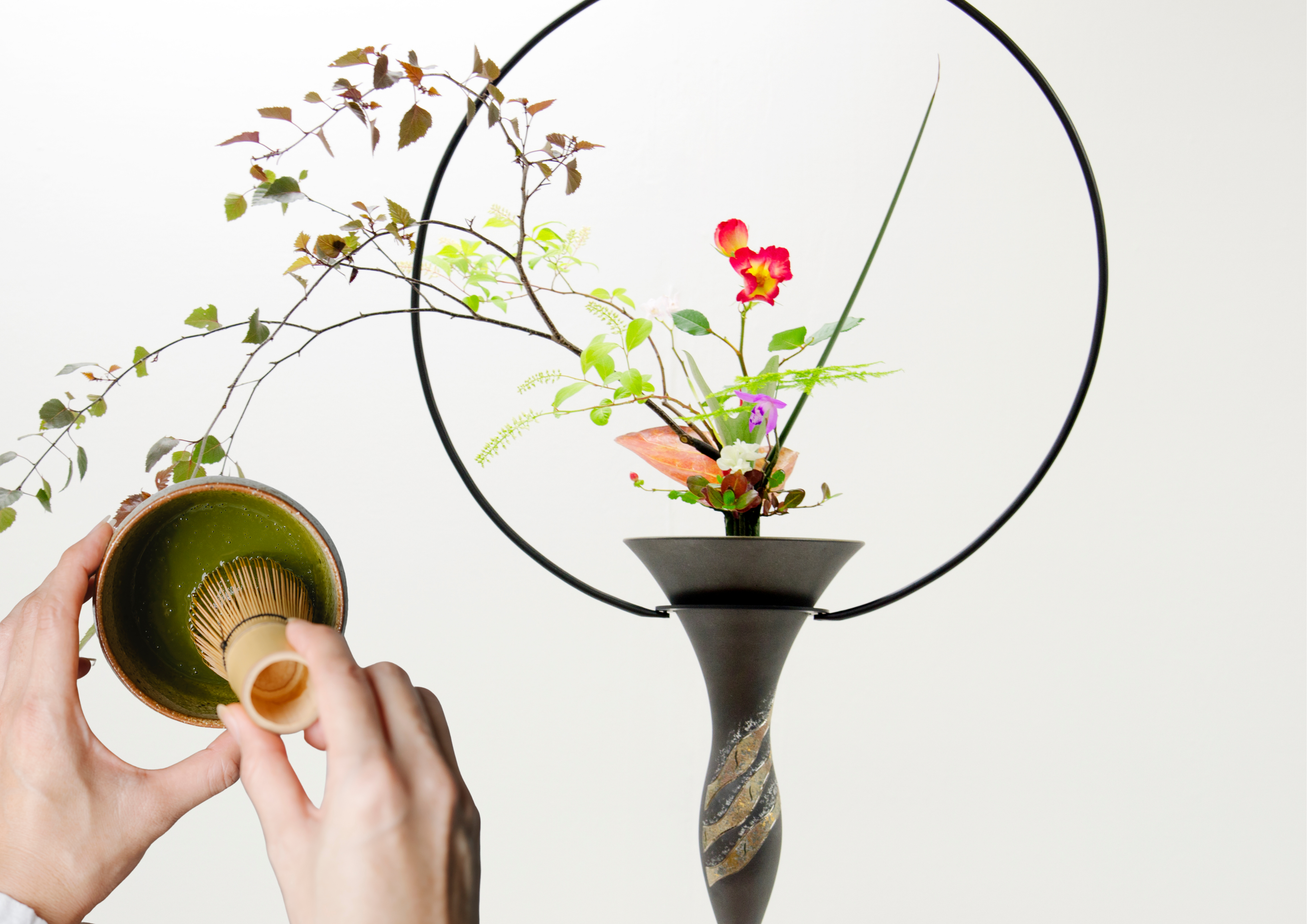 Ikebana Workshop with Traditional Japanese Tea Ceremony